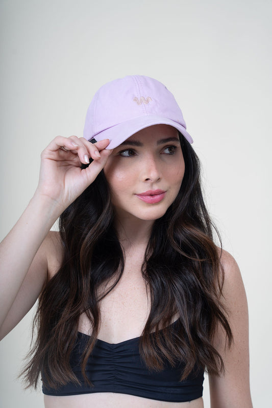 Lilac cap